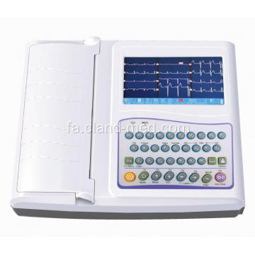 الکتروکاردیوگرافی ماشین ECG هوشمند 12 کانال